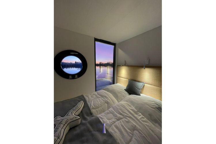 Hausboot Fjord Haven Mit Biosauna In Barth Exterior foto